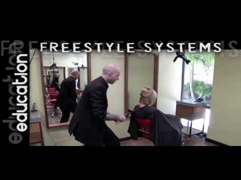 Styling Lesson with Brian from Pyure Aveda Using the Freestylist