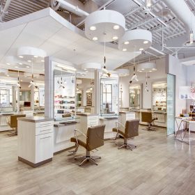 Freestyle hair dryers and styling stations at Salon Jaylee
